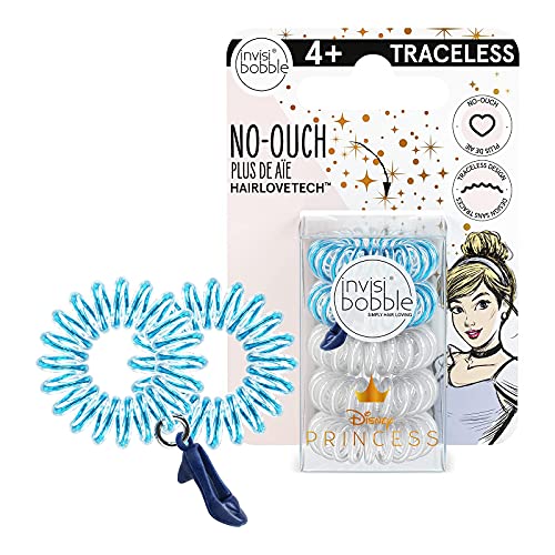 Invisibobble Kids Spiral Hair Ties 5-Pack - No-Ouch Coil Hair Bands for Girls & Toddlers