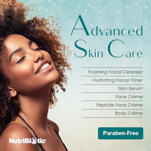 NutriBiotic Antioxidant Face Cream with Vitamin C & GSE, 2 Oz
