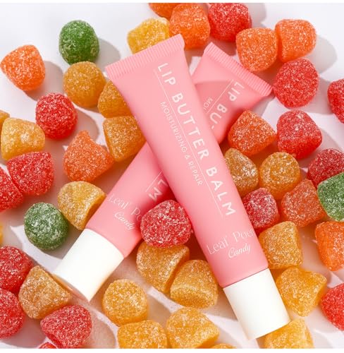 Petansy Tinted Lip Butter Balm 4-Pack Hydrating Shea & Natural Lip Care for Dry Lips