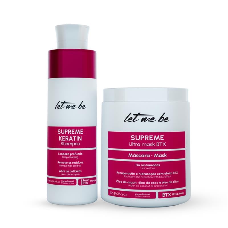 Supreme Hair Care Bundle - Nourishing Shampoo & Botox Treatment | 500ml & 1kg
