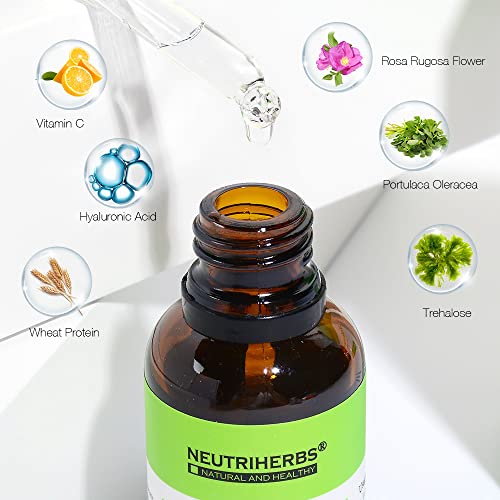 Neutriherbs Hyaluronic Acid Serum - Lightweight Hydrate Oily Skin 1oz