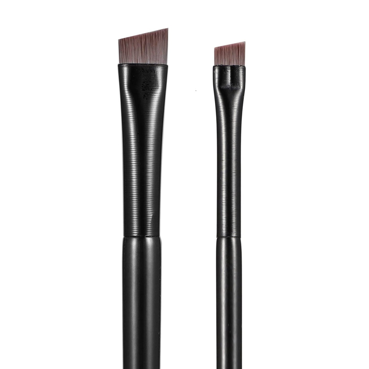 Etercycle Fine Angled Eyeliner Brush - Ultra Thin Slanted Flat Angle for Precise Application