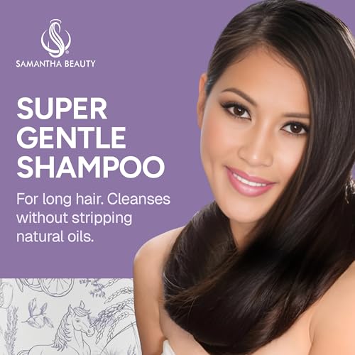 Samantha Beauty Gentle Long Hair Shampoo 10 Fl Oz - Color-Safe & Hydrating (Pack of 1)
