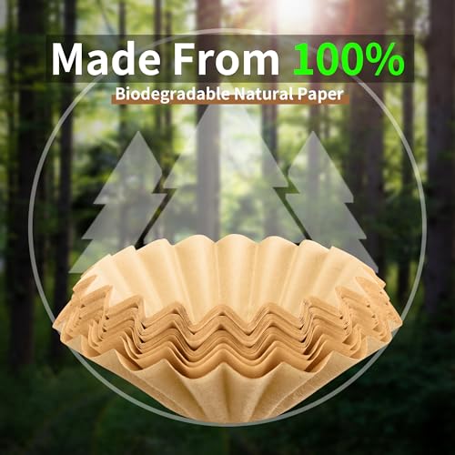 100 Unbleached Coffee Filters for OXO 8-Cup Brew Basket