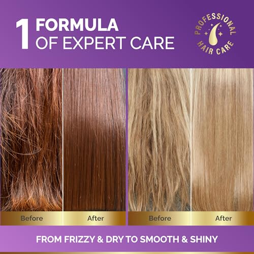 Hydrating Hair Serum for Dry & Frizzy Hair - Leave-In, 5 oz (Pack of 1)