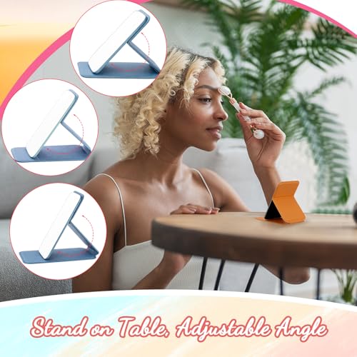 Rectangle Boho 12 Pcs Portable Handheld Makeup Mirrors - 4.2''