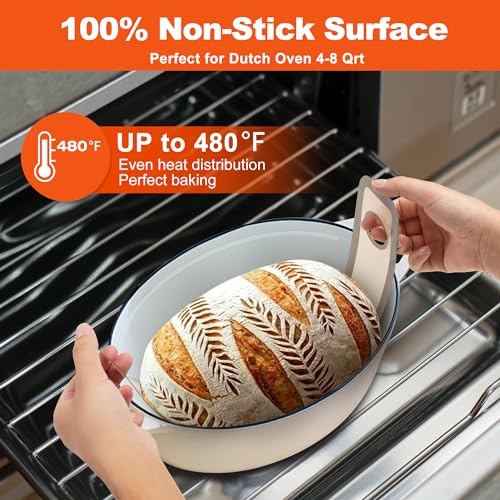 Angadona Silicone Bread Sling Mat - Non-Stick & Heat Resistant
