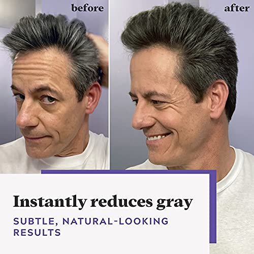 Just For Men Touch of Gray Hair Color Kit Medium Brown T-35 Pack of 2 with Comb Applicator