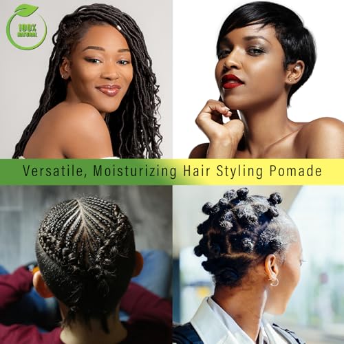 Doyley's Haitian Black Castor Oil Pomade 4oz - Hair Growth & Frizz Control