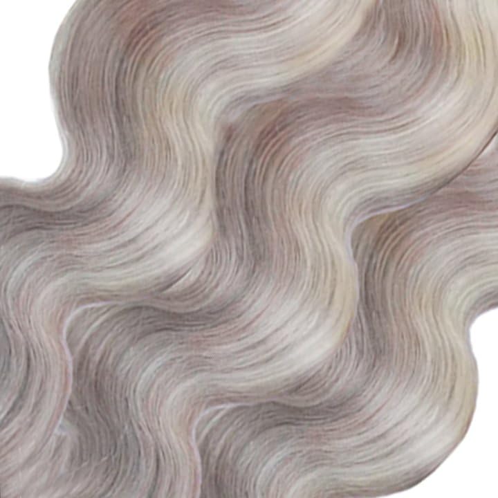 Aonbamds PGrey/613 Body Wave Hair Bundles - 26 Inch, 3 Pack