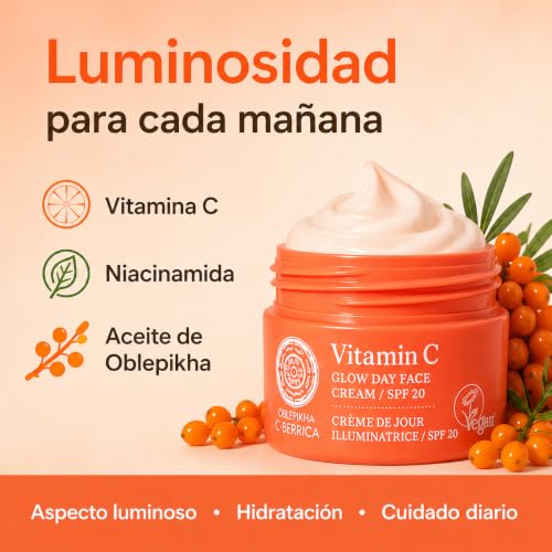 Natura Siberica C Berrica Glow Day Face Cream SPF 20 - 50ml