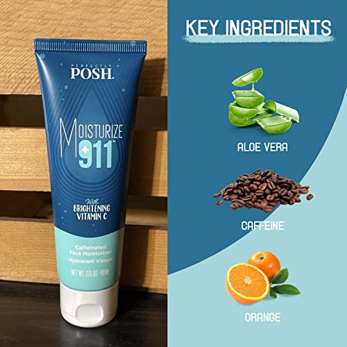 Caffeinated Face Moisturizer with Hyaluronic Acid - 90ml