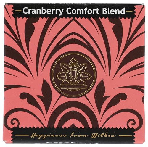 Buddha Teas Cranberry Comfort Blend Herbal Tea - Caffeine Free, Organic, 18 Tea Bags