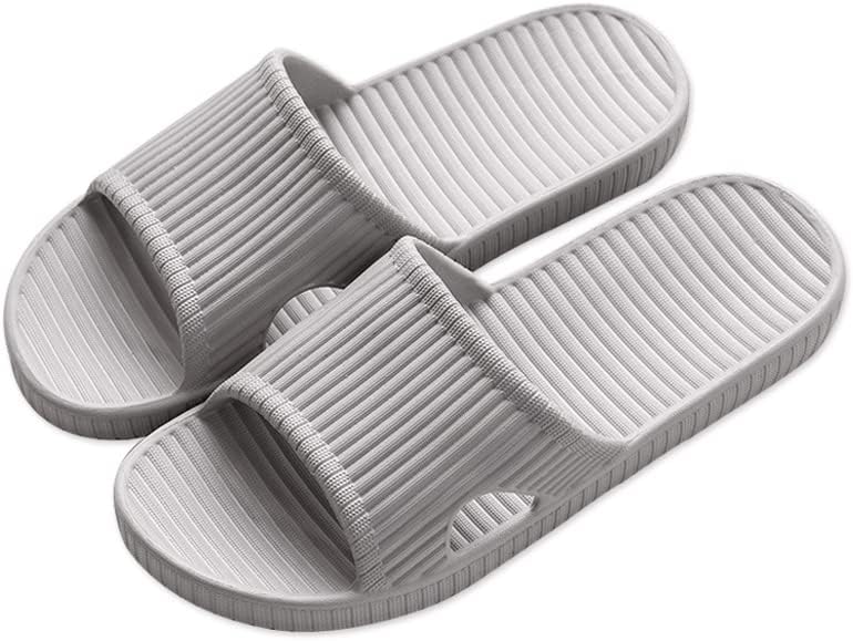 Quick-Drying Non-Slip Shower Slippers for Men & Women - Lightweight Open-Toe Design for Home & Outdoor Use