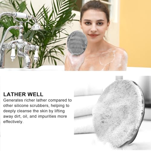 INNERNEED Silicone Body Cleansing Brush - Gentle Exfoliating Scrubber