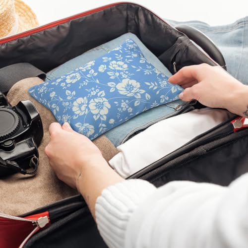 12 PCS Grandmillennial Quilted Makeup Bag Set - Aesthetic Travel Organizer