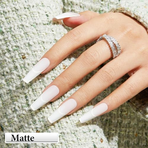 AZUREBEAUTY Warm White Nail Polish - Quick Dry, Long Lasting 18ml