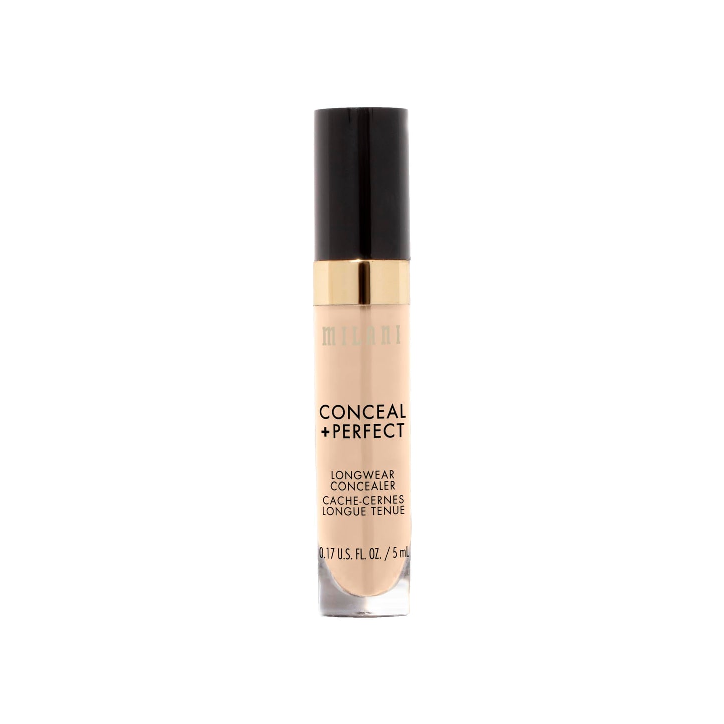 Milani Conceal + Perfect Longwear Concealer - Light Beige(0.17 Fl. Oz.)