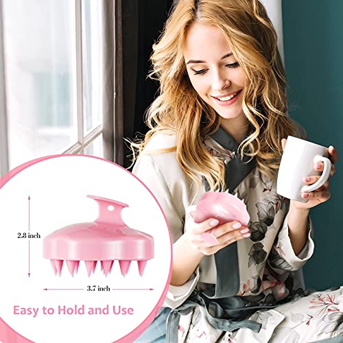 URTHEONE Scalp Massager Shampoo Brush - Soft Silicone Scrubber for Hair Growth & Dandruff Relief