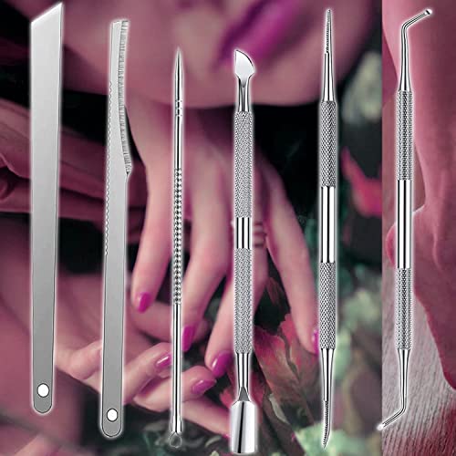 6-Piece Ingrown Toenail Removal Tool Kit - Surgical Stainless Steel
