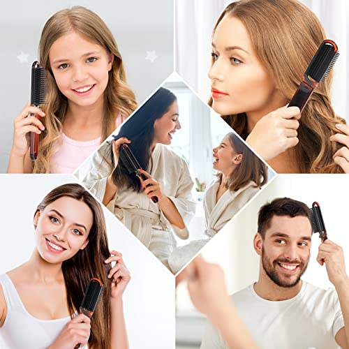 Nuenen Tortoiseshell Folding Travel Hair Brush - 4 Pcs Classic Set
