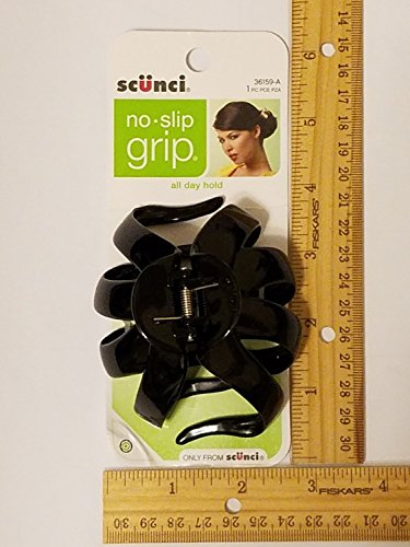 Scunci No-Slip Grip Large Octopus Hair Clips, 6-Pack