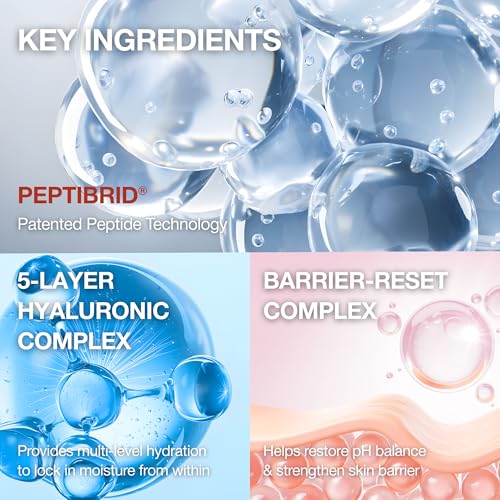 Dr.BRID C pH Balancing Moisture Toner with Hyaluronic Acid & Peptides - 6.76 oz