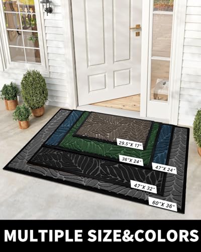 Yimobra All-Season Waterproof Door Mat | Non-Slip Outdoor Doormat
