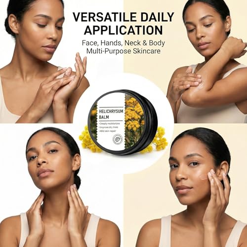 Grospe Helichrysum Balm with Essential Oil for Face & Body - 2.82 oz