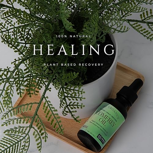 Serendipitous Summer Farms Comfrey Oil 1 oz - Botanical Plant-Based Muscle & Skin Support