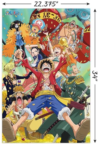 One Piece Fishman Island Wall Poster with Mount - 22.37" x 34"