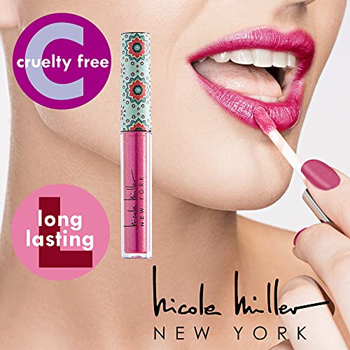Nicole Miller Lip Gloss Collection - 10 Shimmery Shades Set