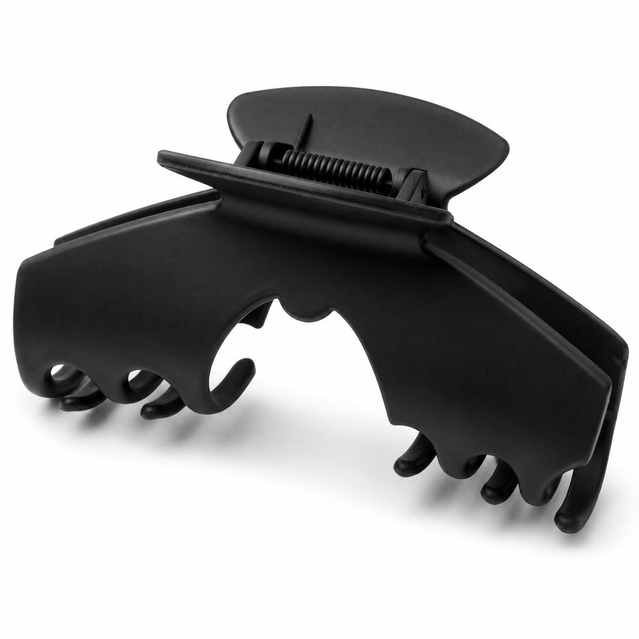 Baseball Claw Clip - Lightweight Trucker Hat Claw Clips for Women | Secure Grip (Black)