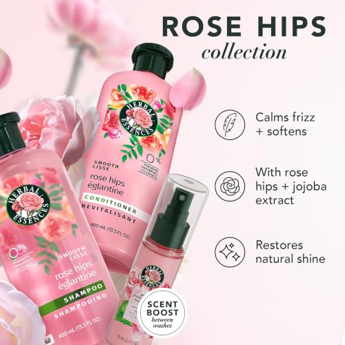 Herbal Essences Rose Hips Smooth Shampoo, Conditioner & Fragrance Mist Set