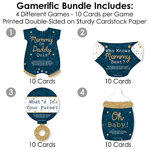 Big Dot of Happiness Twinkle Twinkle Little Star Baby Shower Game Bundle