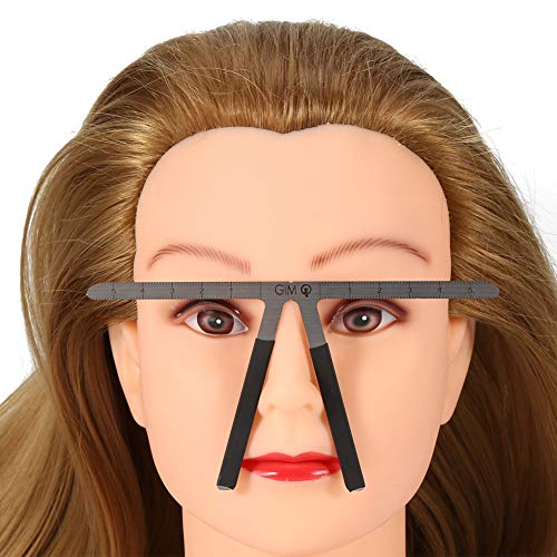 YUYTE Eyebrow Ruler for Microblading & Shaping, Flexible Measuring Tool
