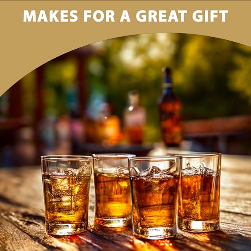 Lily's Home 1.5 oz Unbreakable Shot Glasses Set of 4 - BPA-Free