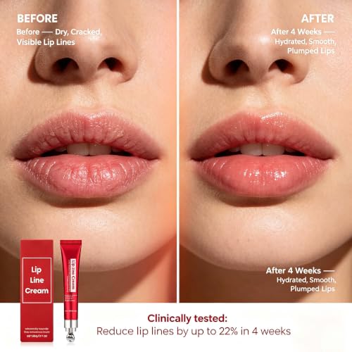 MildMane Collagen Lip Repair Cream with Jojoba Oil - Hydrating Anti-Aging Lip Treatment, 0.71 oz