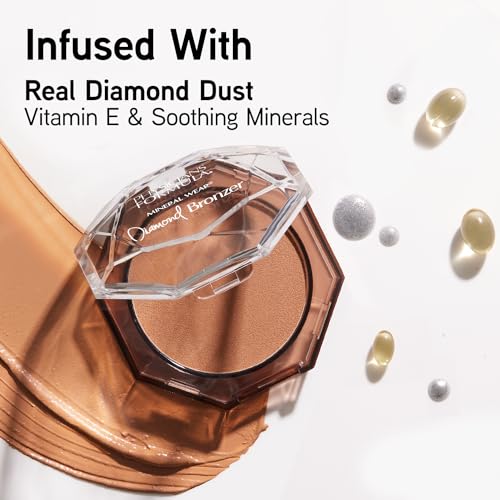 Physicians Formula Mineral Wear Diamond Bronzer - Deep Bronze Gem, 0.2 Ounce