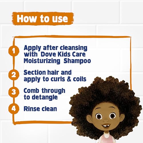 Dove Kids Tear-Free Moisturizing Shampoo & Conditioner Set 37.5 Fl Oz (Pack of 2)