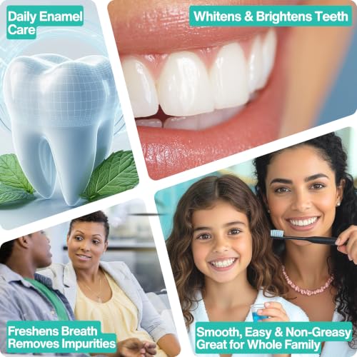 Coconut Mint Nano-Hydroxyapatite Whitening Mouthwash - 8oz