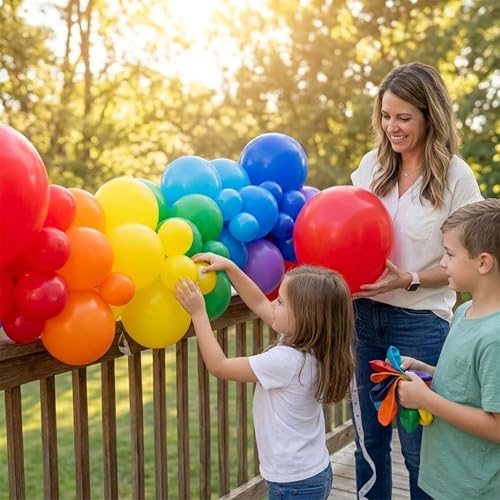 Jenlion 130-Piece Balloon Garland Arch Kit for Parties