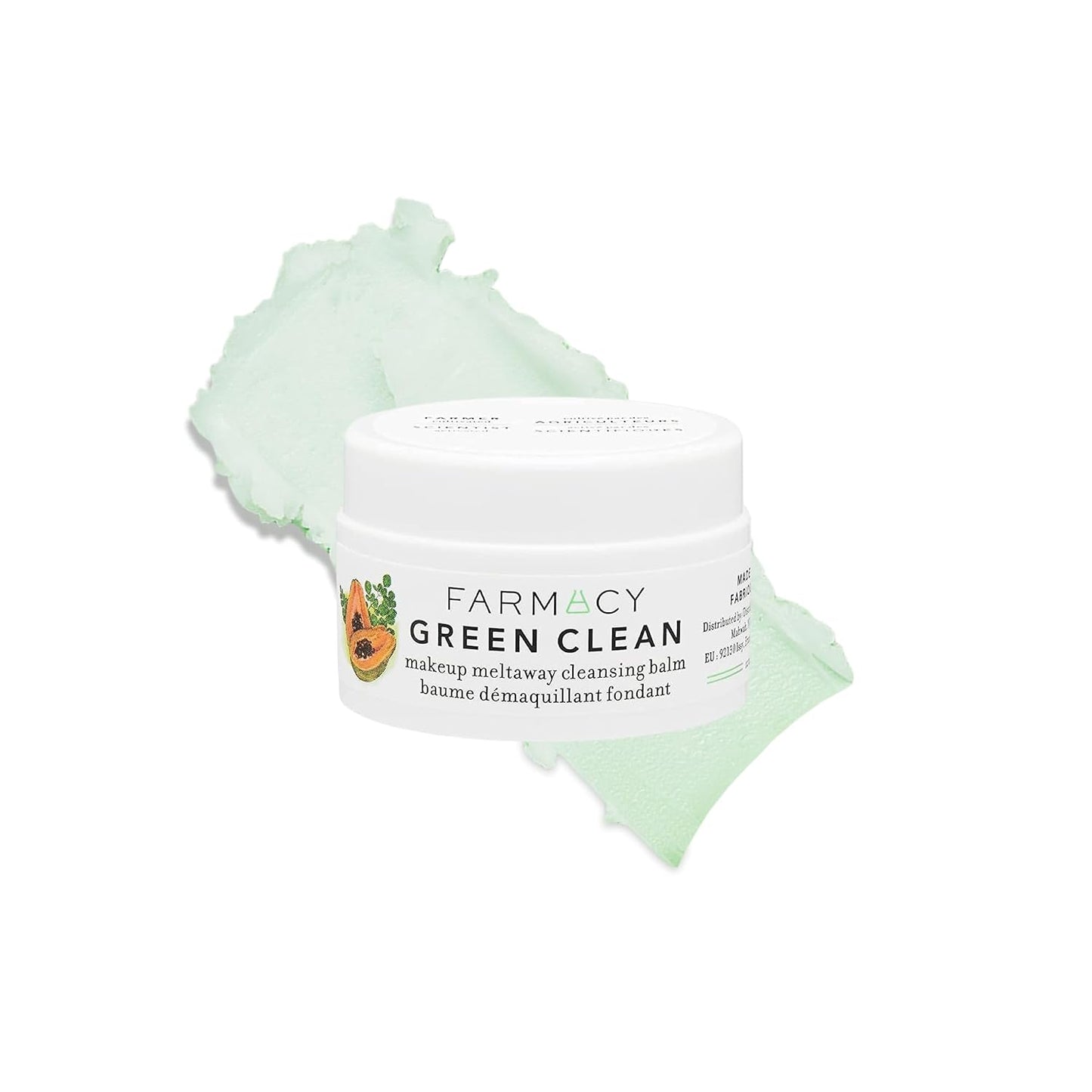 Farmacy Sensitive Skin Makeup Remover Balm - Green Clean Waterproof Oil Cleanser | Hydrating & Fragrance-Free (30ml)