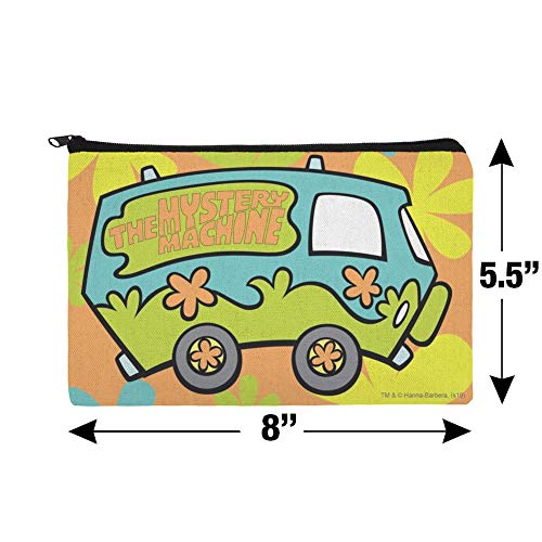 Scooby-Doo Mystery Machine Cosmetic Bag Organizer Pouch - Travel Makeup Storage