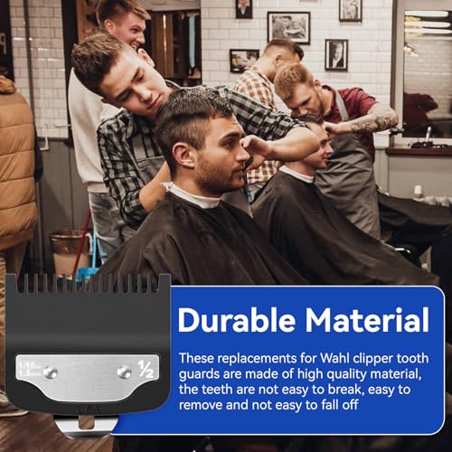 Wahl Clipper Guards Set - Durable Nylon Hair Clipper Guards, 1/16"