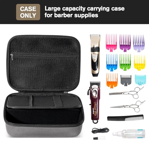 ProCase Hard Travel Case for Hair Clippers and Grooming Kits