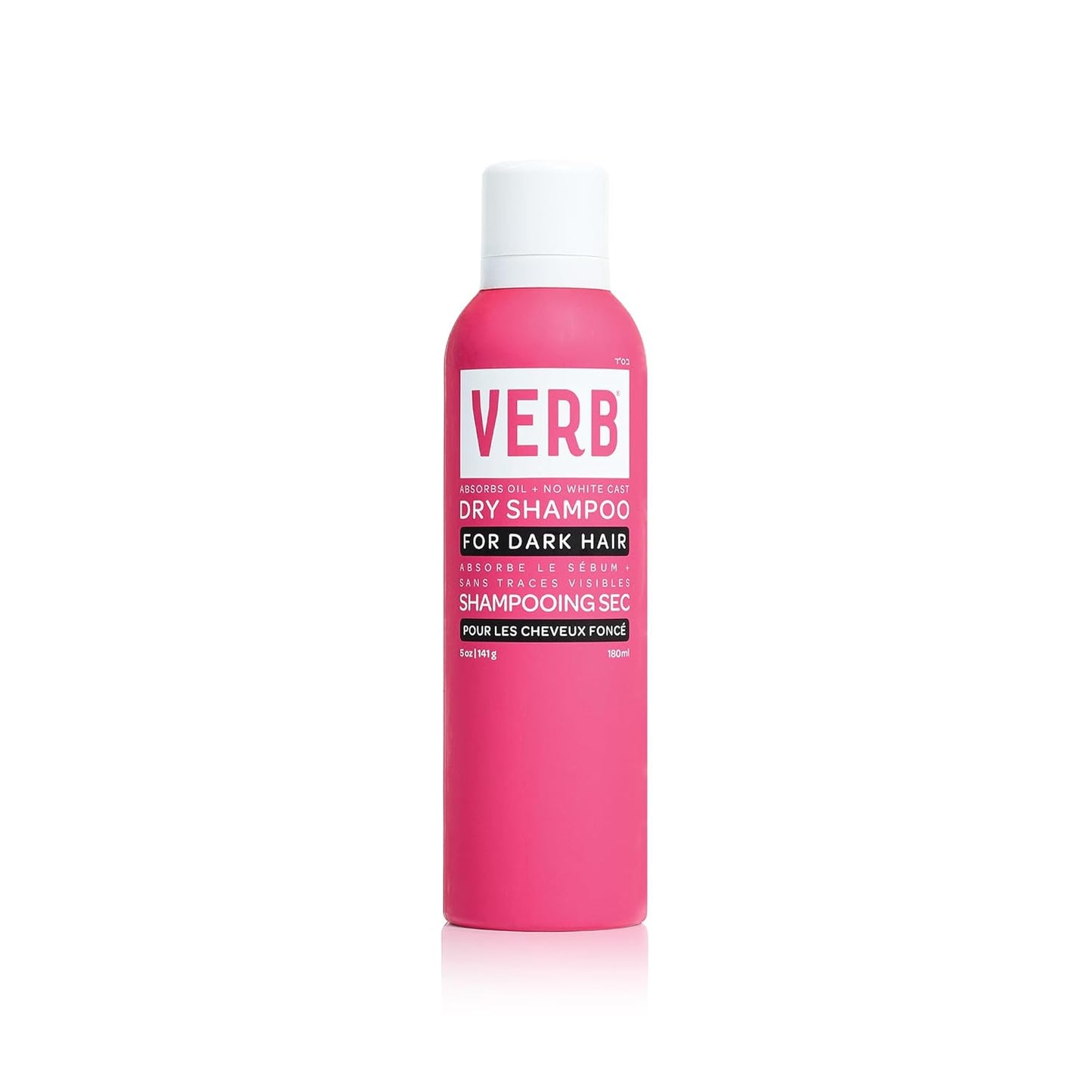 VERB Dry Shampoo for Dark Hair - Refreshing Oil Absorbing Spray | Vegan, Paraben-Free Formula