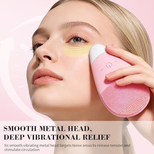 Rechargeable Silicone Facial Cleansing Brush - 5 Modes & Waterproof