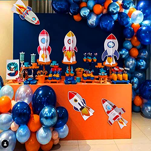 Yewong 6-Piece Outer Space 3D Table Centerpieces for Parties