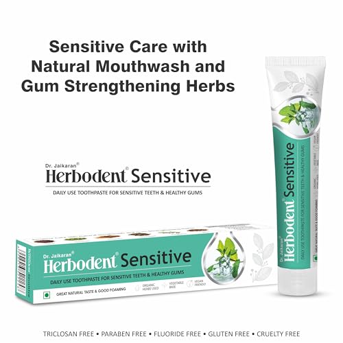 Herbodent Sensitive Toothpaste 6.53oz - Enamel Repair & Cavity Protection